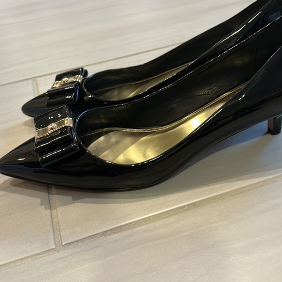 Coach Black Patent Leather Pumps - Picture 6 of 11